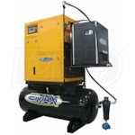EMAX 7.5-HP 120-Gallon Rotary Screw Air System Package (208V 3-Phase)